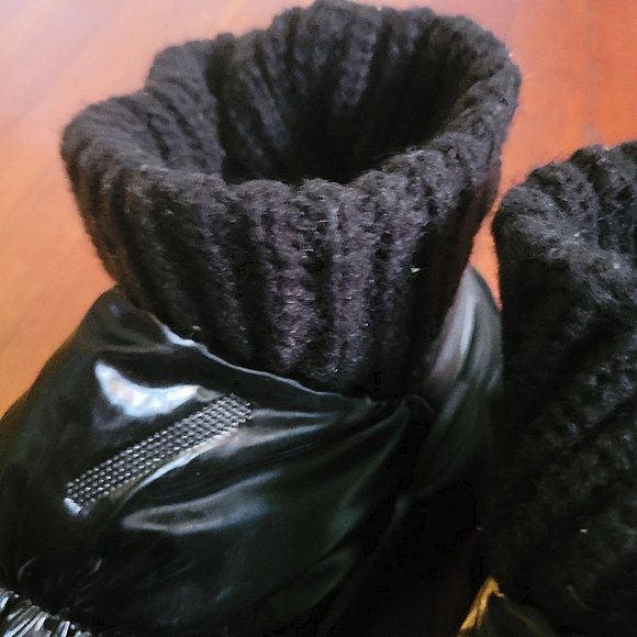 Black Bubble Shoes/Winter Bootie - EU40 US 8.5-9 - Picture 8 of 8